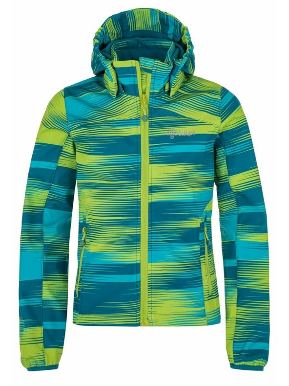 Kilpi Chlapčenská softshellová bunda Kilpi RAVIO-J Tyrkysová