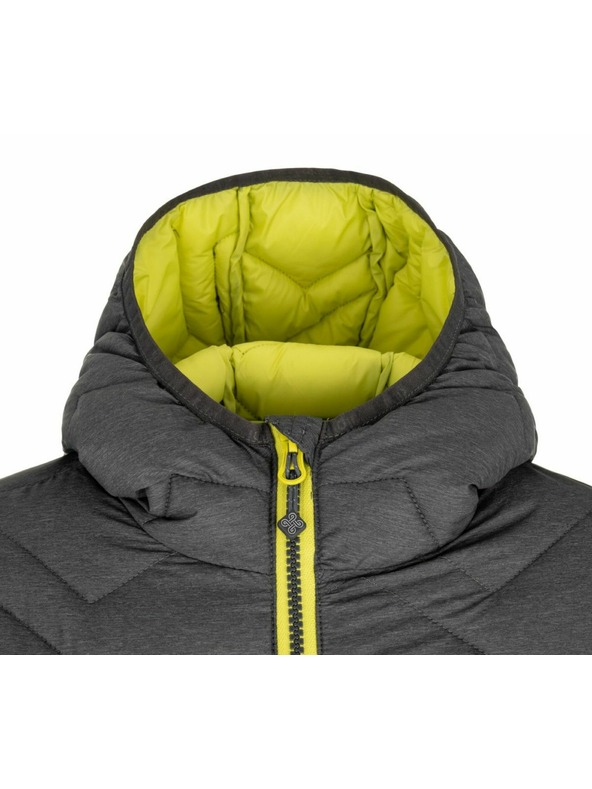 Kilpi Chlapčenská zimná prešívaná bunda Kilpi REBEKI-JB Tmavosivá