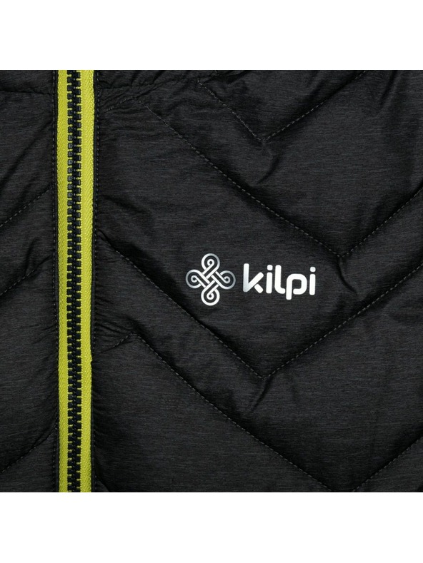 Kilpi Chlapčenská zimná prešívaná bunda Kilpi REBEKI-JB Tmavosivá