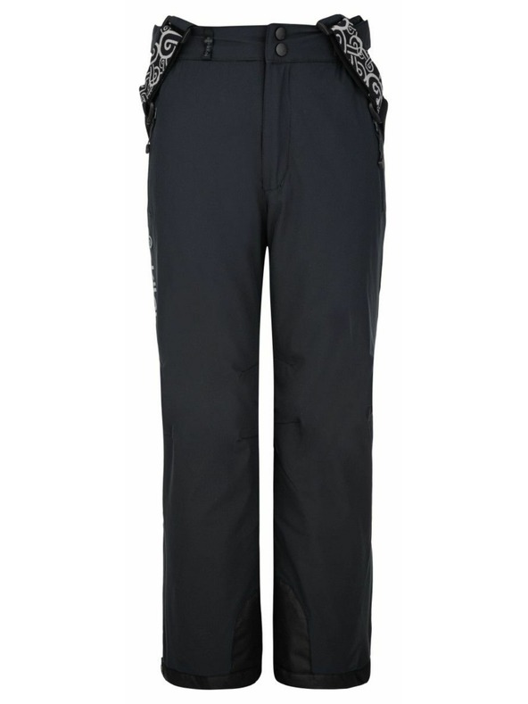 Kilpi Detské lyžiarske nohavice Kilpi MIMAS-J Čierna