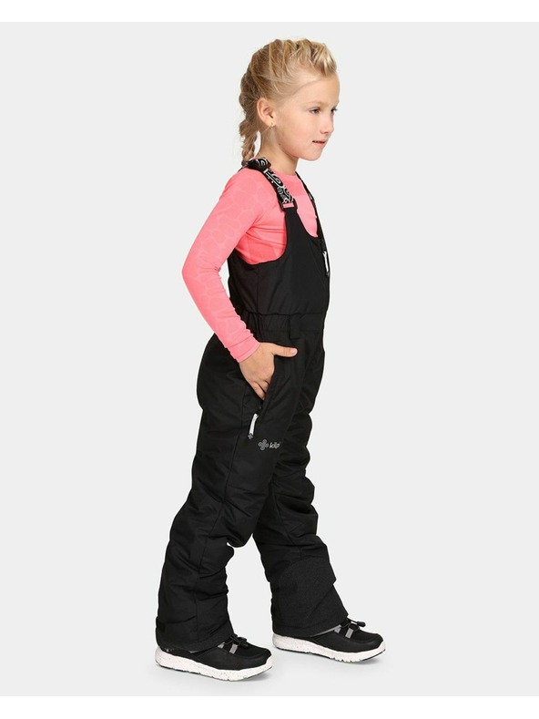 Kilpi Detské lyžiarske nohavice Kilpi DARYL-J Čierna