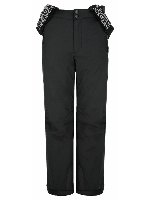 Kilpi Detské lyžiarske nohavice Kilpi GABONE-J Čierna