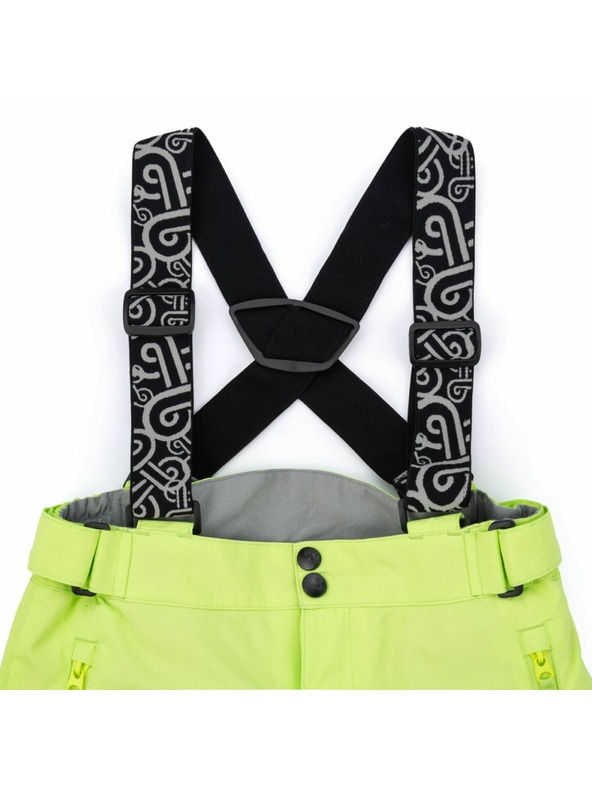 Kilpi Detské lyžiarske nohavice Kilpi GABONE-J Svetlo zelená