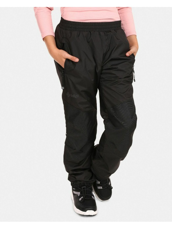 Kilpi Detské outdoorové nohavice Kilpi JORDY-J Čierna
