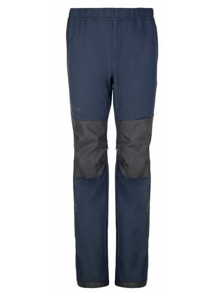 Kilpi Detské softshellové outdoorové nohavice Kilpi RIZO-J Tmavo modrá