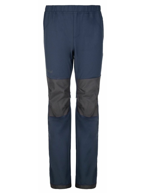 Kilpi Detské softshellové outdoorové nohavice Kilpi RIZO-J Tmavo modrá
