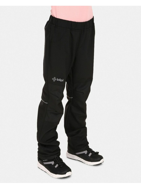 Kilpi Detské softshellové nohavice Kilpi RIZO-J Čierna