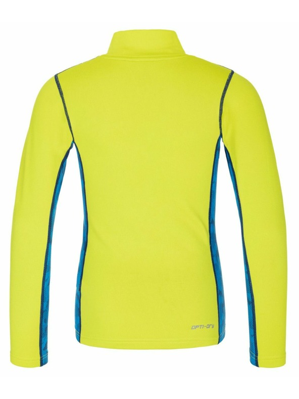 Kilpi Detské funkčné tričko s dlhým rukávom Kilpi WILLIE-J Svetlo zelená