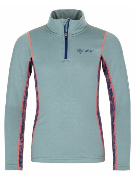 Kilpi Detské funkčné tričko s dlhým rukávom Kilpi WILLIE-J Svetlo modrá