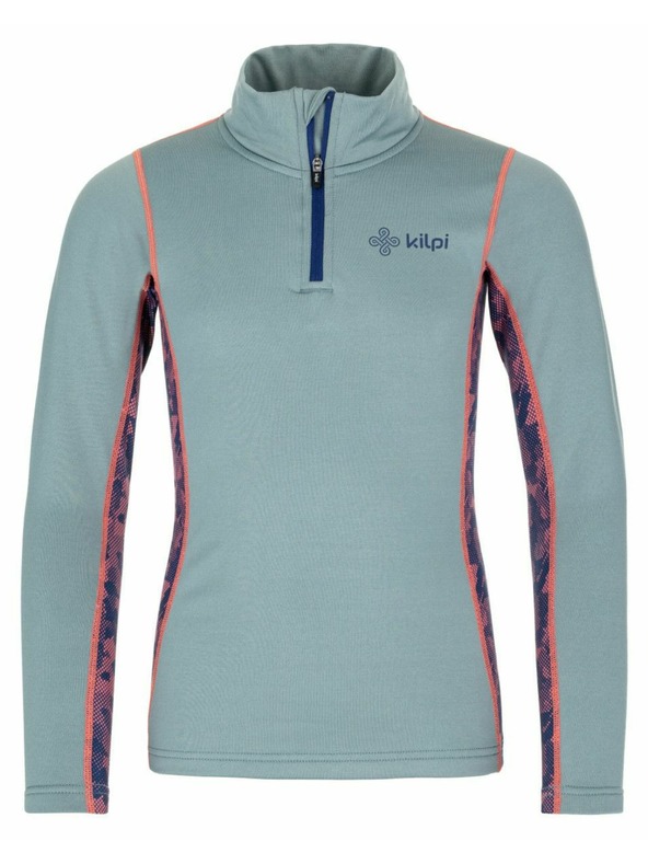 Kilpi Detské funkčné tričko s dlhým rukávom Kilpi WILLIE-J Svetlo modrá