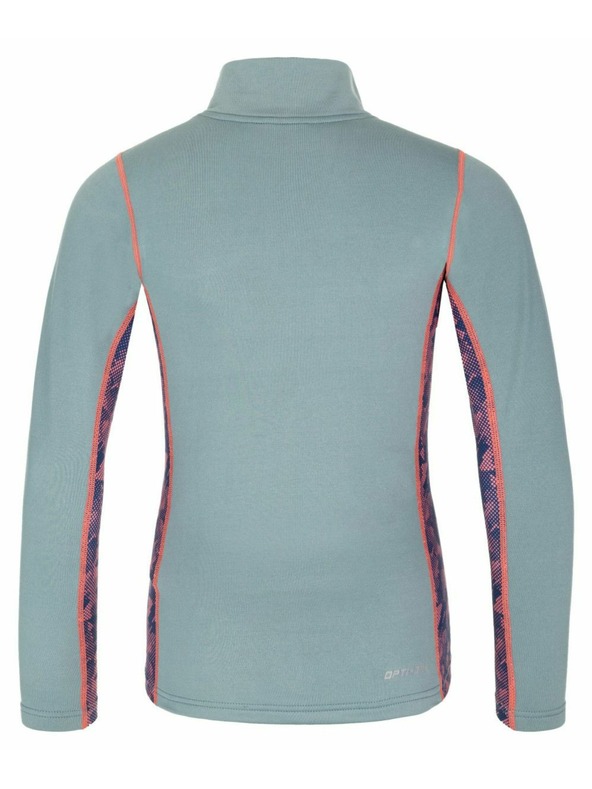 Kilpi Detské funkčné tričko s dlhým rukávom Kilpi WILLIE-J Svetlo modrá