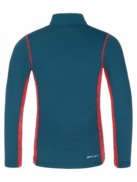 Kilpi Detské funkčné tričko s dlhým rukávom Kilpi WILLIE-J Tyrkysová