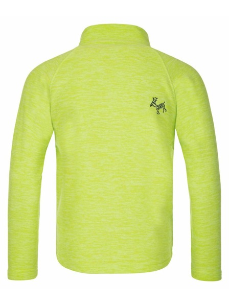 Kilpi Detská fleecová mikina Kilpi ALACANT-J Svetlo zelená