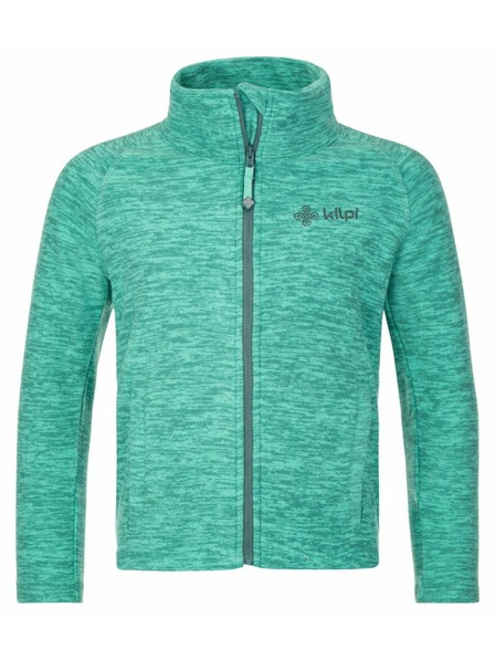 Kilpi Detská fleecová mikina Kilpi ALACANT-J Tyrkysová