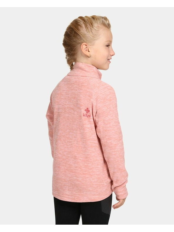 Kilpi Detská fleecová mikina Kilpi ALACANT-J Svetloružová