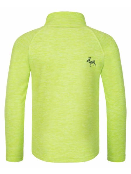 Kilpi Detská fleecová mikina Kilpi ALMERI-J Svetlozelená