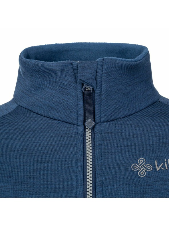 Kilpi Dievčenská funkčná mikina bez kapucne Kilpi TOMMS-JG Tmavosivá