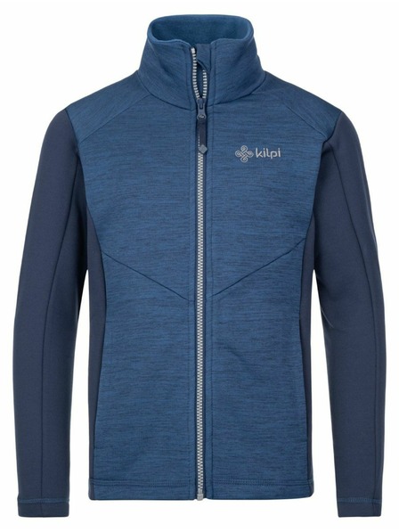 Kilpi Chlapčenská funkčná mikina bez kapucne Kilpi TOMMS-JB Tmavosivá