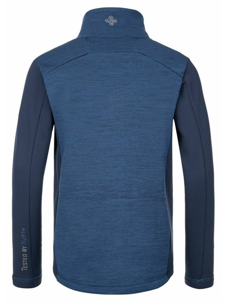 Kilpi Chlapčenská funkčná mikina bez kapucne Kilpi TOMMS-JB Tmavosivá