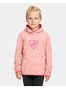 Kilpi Dievčenská fleecová mikina Kilpi FLOND-JG Svetloružová