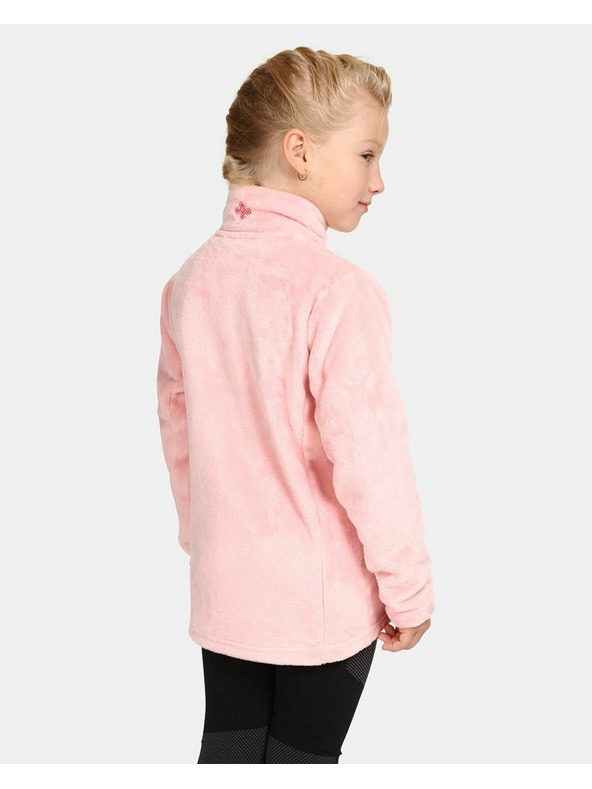 Kilpi Detská fleecová mikina Kilpi ERIN-J Svetloružová