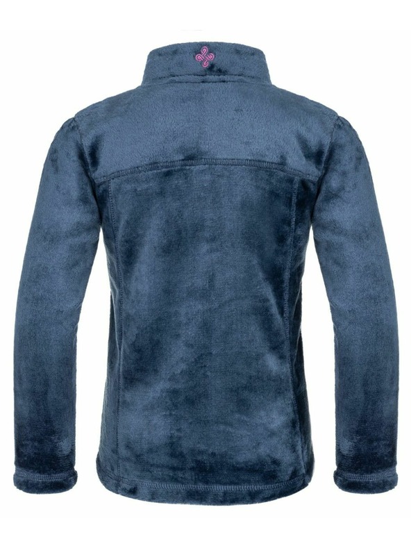 Kilpi Dievčenská hrejivá mikina bez kapucne Kilpi ERIN-JG Tmavosivá