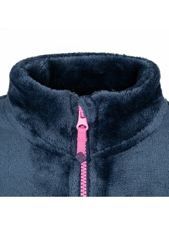 Kilpi Dievčenská hrejivá mikina bez kapucne Kilpi ERIN-JG Tmavosivá