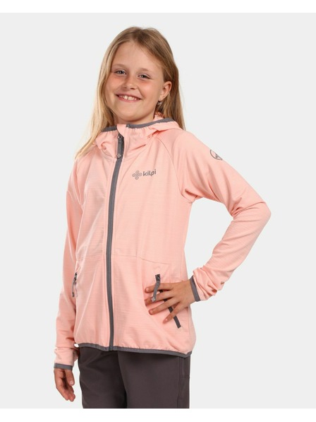 Kilpi Dievčenská ľahká športová mikina Kilpi MEMPHIS-JG Coral