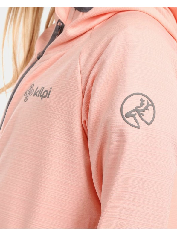 Kilpi Dievčenská ľahká športová mikina Kilpi MEMPHIS-JG Coral