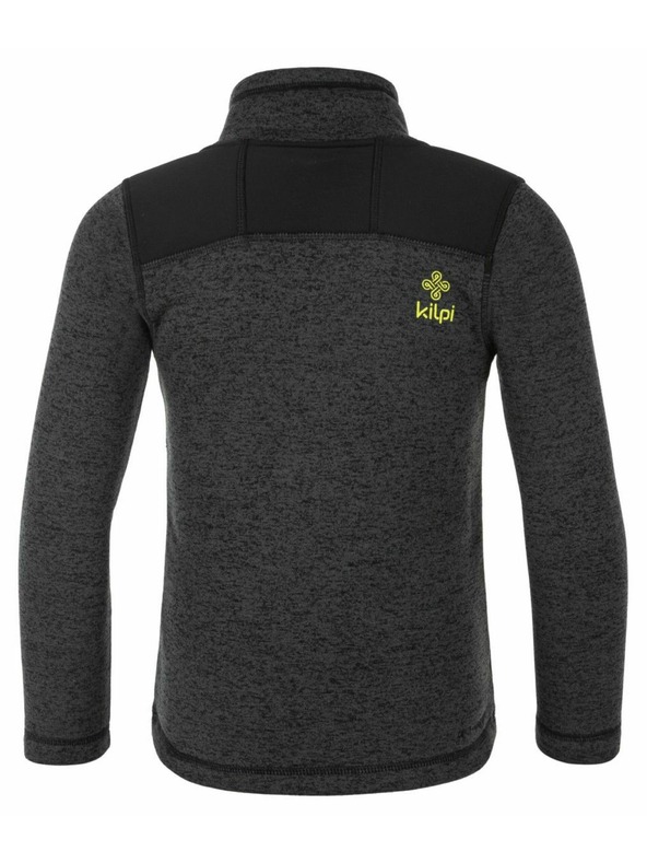 Kilpi Chlapčenská celoprepínacia mikina Kilpi REGIN-JB Tmavosivá