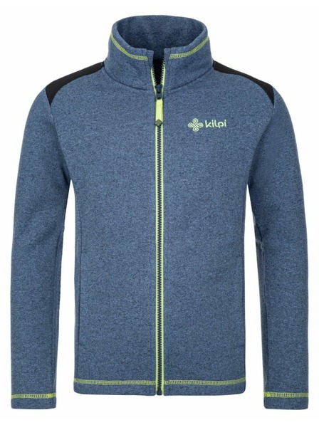 Kilpi Chlapčenská fleecová mikina Kilpi REGIN-JB Tmavosivá