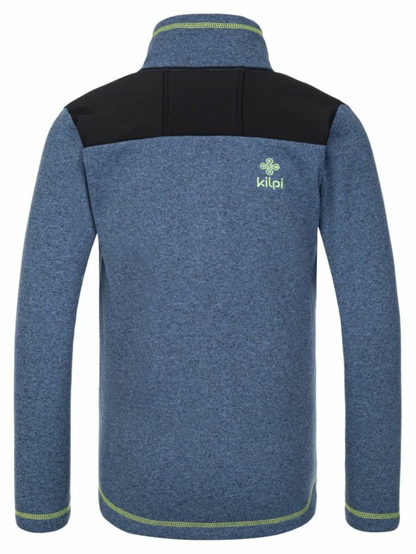 Kilpi Chlapčenská fleecová mikina Kilpi REGIN-JB Tmavosivá