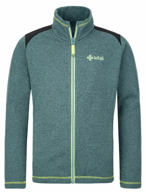 Kilpi Chlapčenský fleecový sveter Kilpi REGIN-JB Tmavozelená