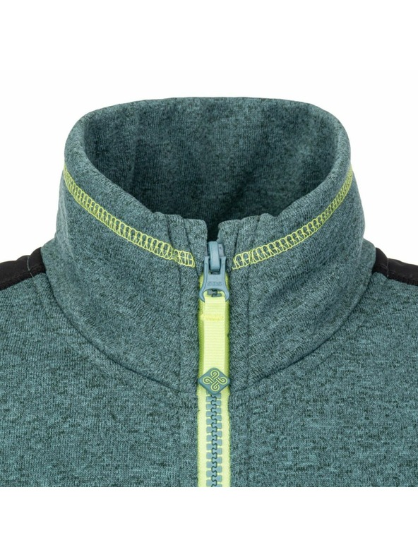 Kilpi Chlapčenský fleecový sveter Kilpi REGIN-JB Tmavozelená