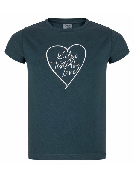 Kilpi Dievčenské bavlnené tričko Kilpi ALBION-JG Tmavomodrá