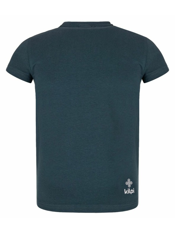 Kilpi Dievčenské bavlnené tričko Kilpi ALBION-JG Tmavomodrá