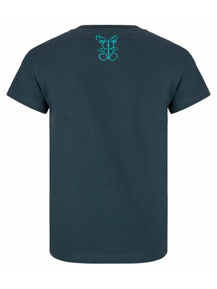 Kilpi Chlapčenské bavlnené tričko Kilpi ALBION-JB Tmavomodrá