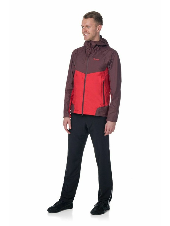 Kilpi Pánska outdoorová bunda Kilpi HURRICANE-M Červená
