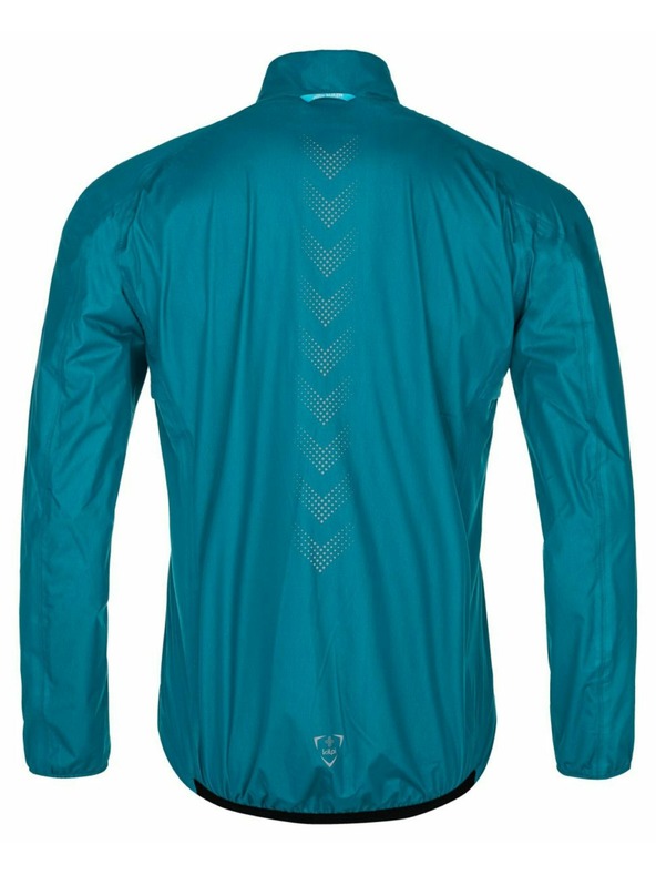 Kilpi Pánska cyklistická nepremokavá bunda Kilpi RAINAR-M Tyrkysová