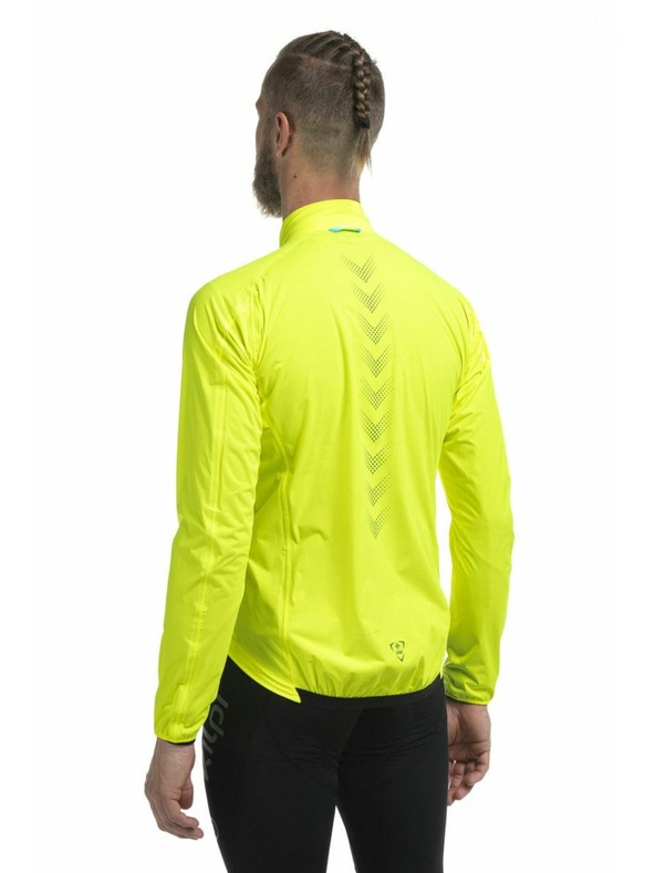 Kilpi Pánska cyklistická nepremokavá bunda Kilpi RAINAR-M Žltá