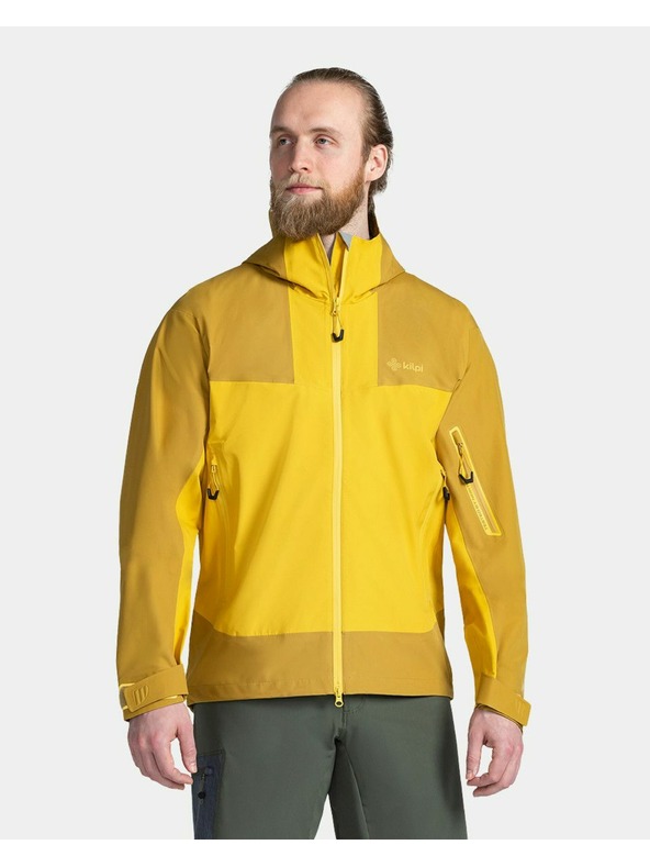 Kilpi Pánska membránová bunda Kilpi MAMBA-M Zlatá