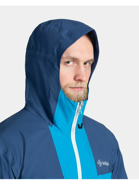 Kilpi Pánska hardshellová nepremokavá bunda Kilpi MAMBA-M Modrá