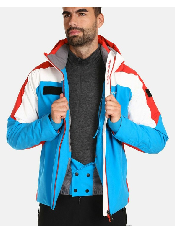 Kilpi Pánska lyžiarska bunda Kilpi DEXEN-M Modrá - červená