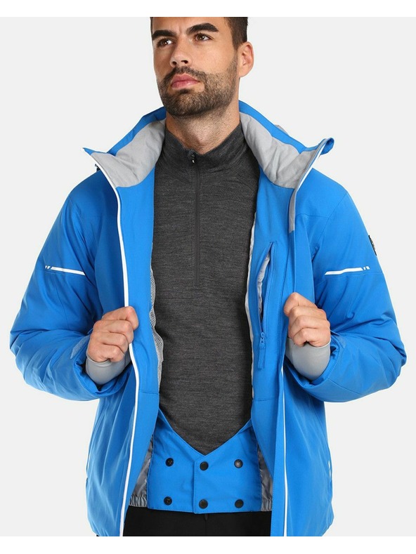 Kilpi Pánska lyžiarska bunda Kilpi TONNSI-M Modrá