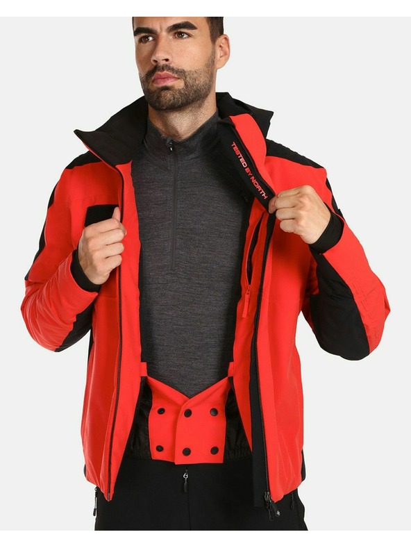 Kilpi Pánska lyžiarska bunda Kilpi DEXEN-M Červená