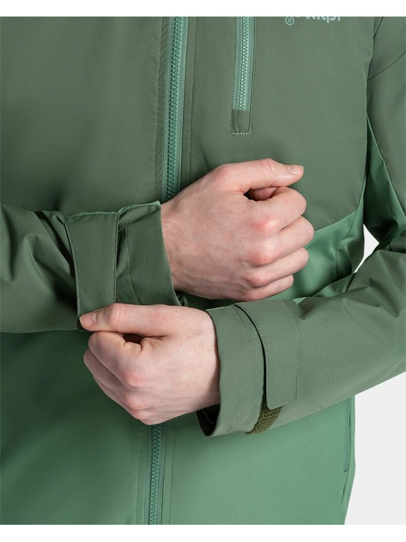Kilpi Pánska outdoorová bunda Kilpi SONNA-M Tmavozelená
