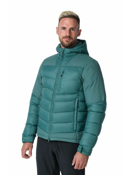 Kilpi Pánska páperová bunda Kilpi GUUS-M Tmavozelená