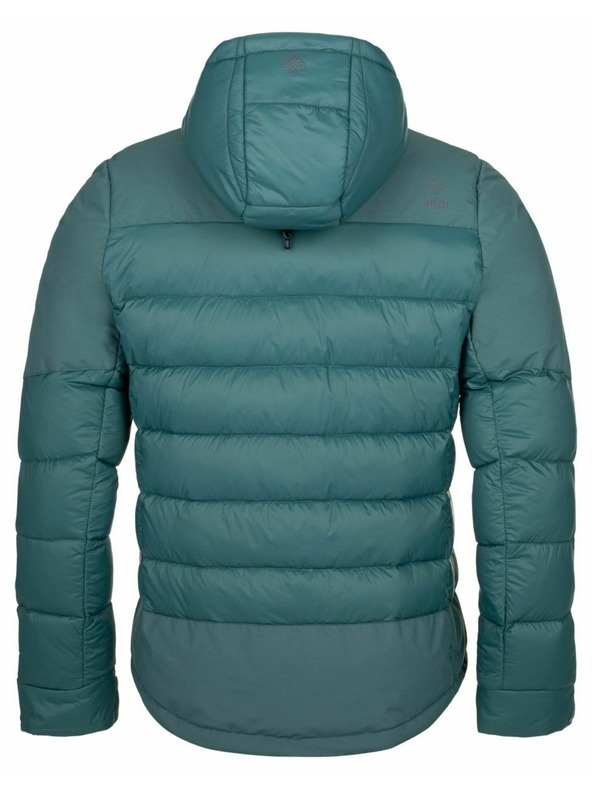 Kilpi Pánska páperová bunda Kilpi GUUS-M Tmavozelená