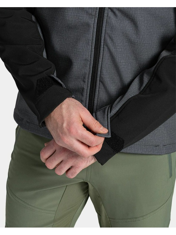 Kilpi Pánska softshellová bunda Kilpi RAVIO-M Tmavosivá