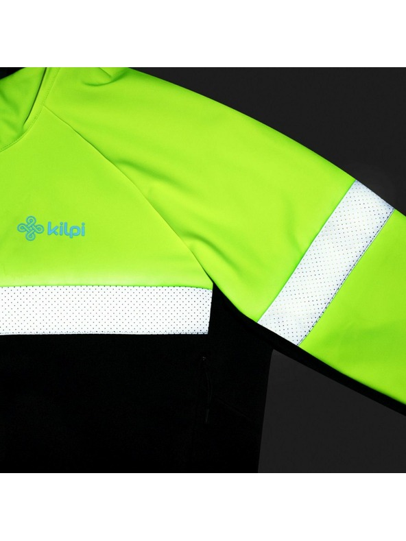 Kilpi Pánska softshellová bunda na bicykel Kilpi NERETO-M Čierna